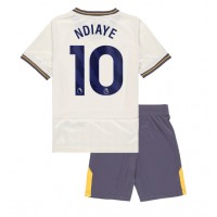 Echipament fotbal Everton Iliman Ndiaye #10 Tricou Treilea 2024-25 pentru copii maneca scurta (+ Pantaloni scurti)